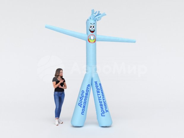 Аэромен на двух ногах — сложный