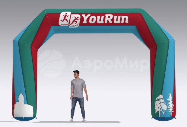 Трапеция, полноцветная