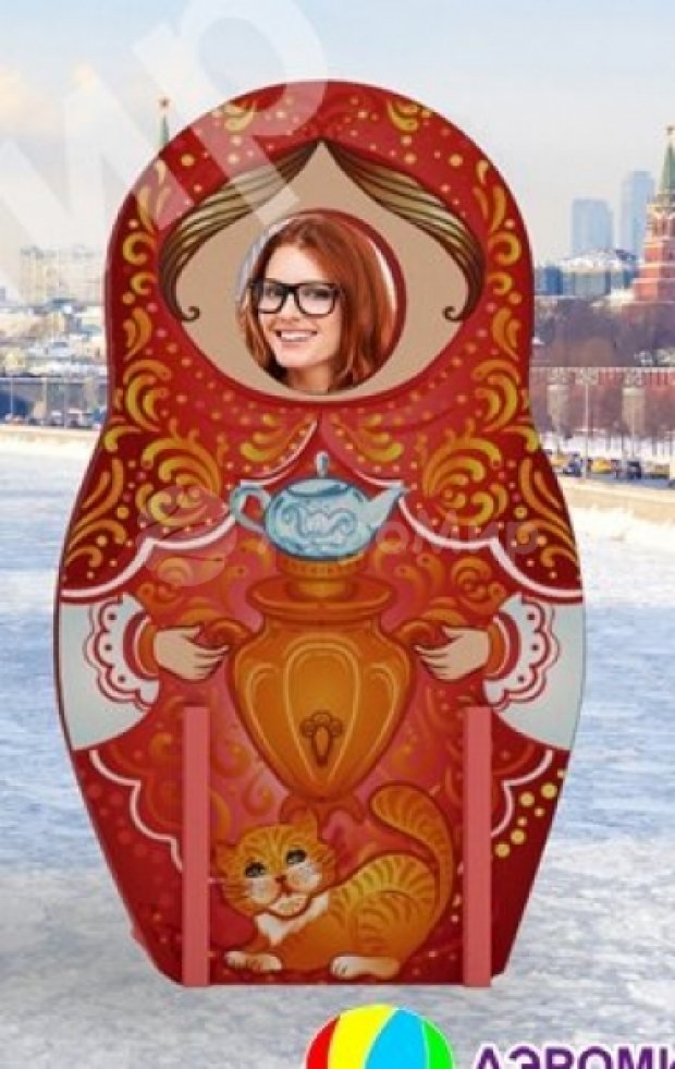 Матрёшка-фоторамка