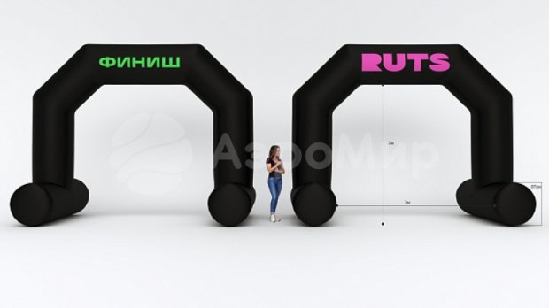 Трапеция на опорах