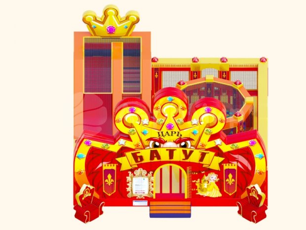 Царь-батут 100 м²