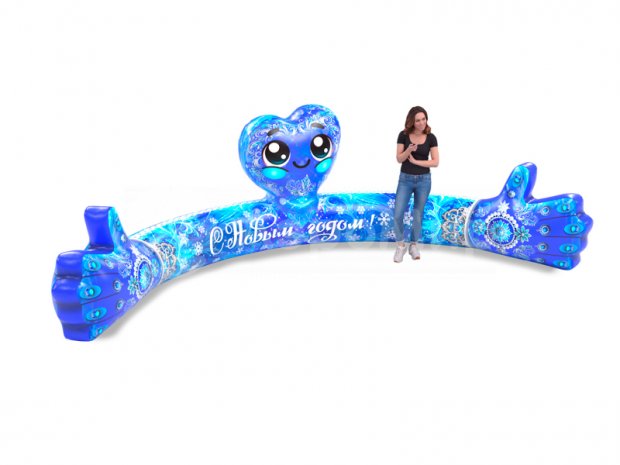 Скамейка-обнимашка