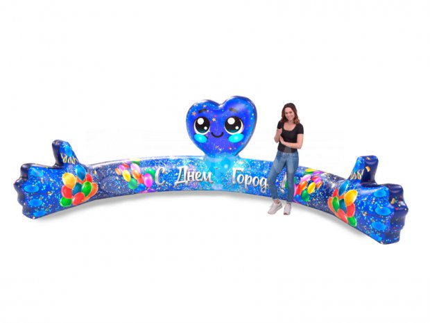 Скамейка-обнимашка