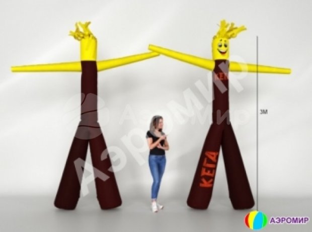 Аэромен на двух ногах — сложный