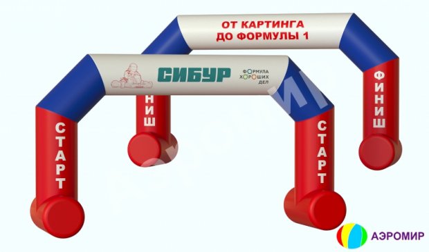 Трапеция на опорах