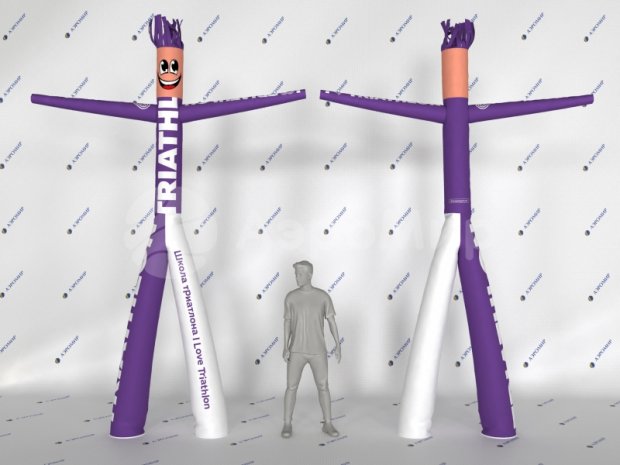 Аэромен на двух ногах — сложный