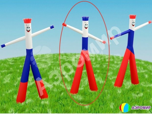 Аэромен на двух ногах — простой