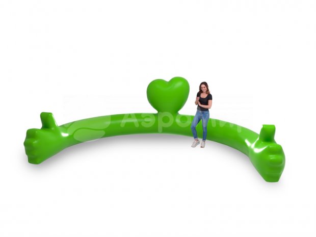 Скамейка-обнимашка