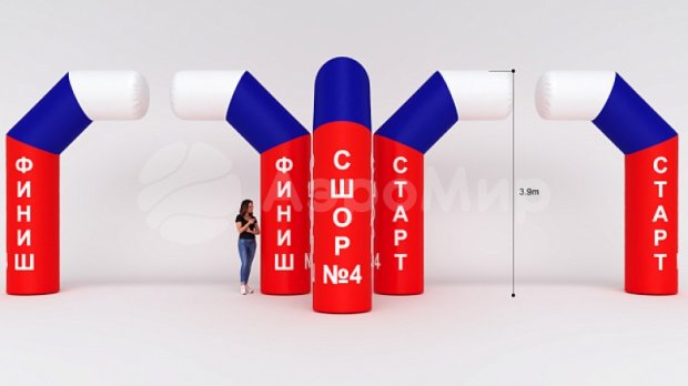 Полуарка трапеция