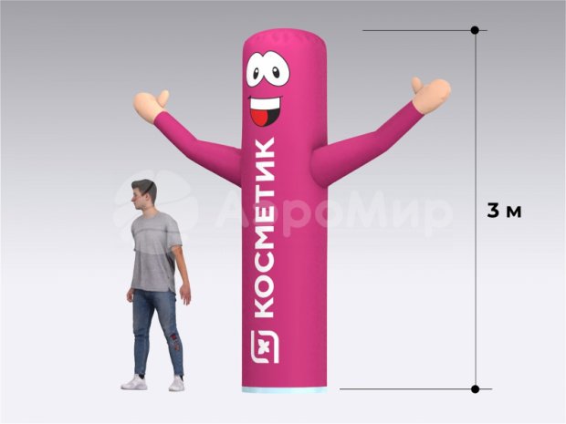 Аэромен машет рукой — простой