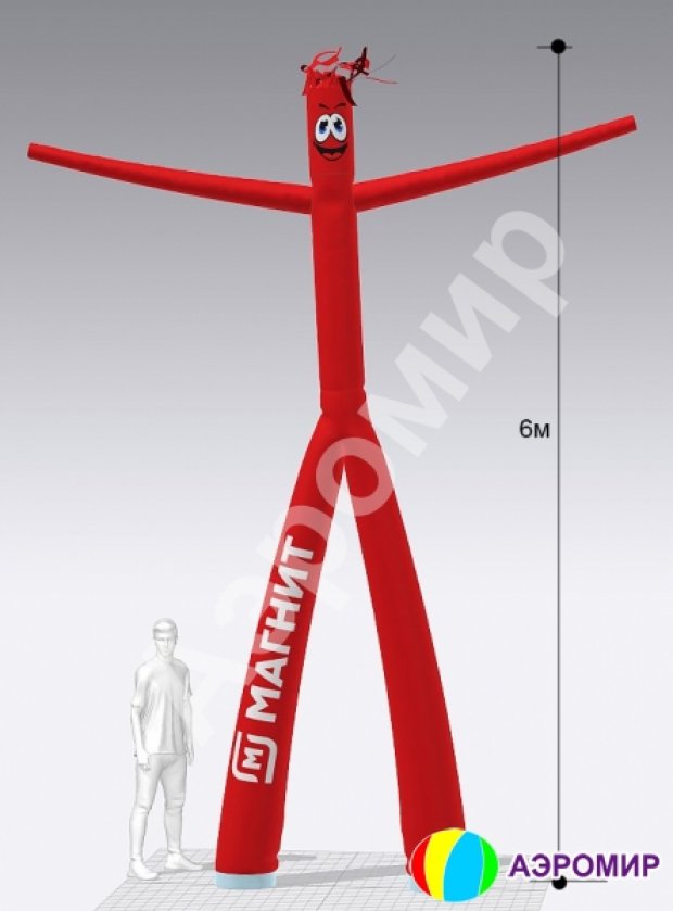 Аэромен на двух ногах — сложный