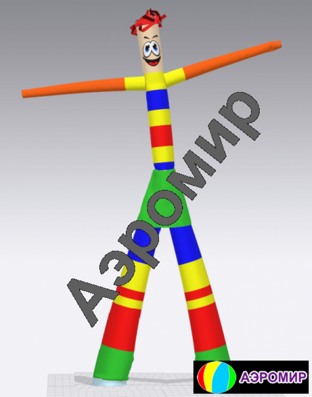 Аэромен — мальчик-девочка