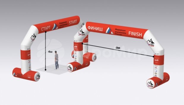 Трапеция герметичная на опорах