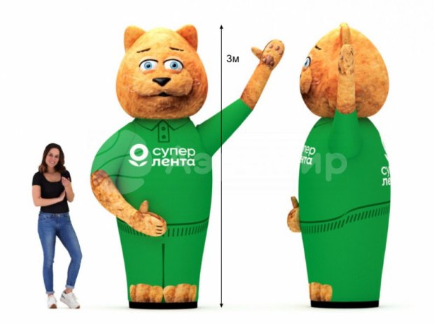 Аэромен машет рукой — сложный