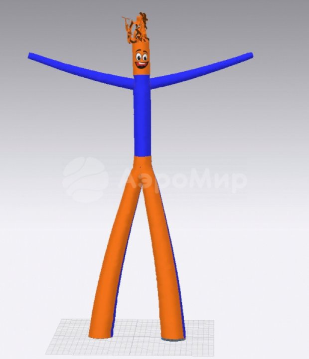 Аэромен на двух ногах — сложный