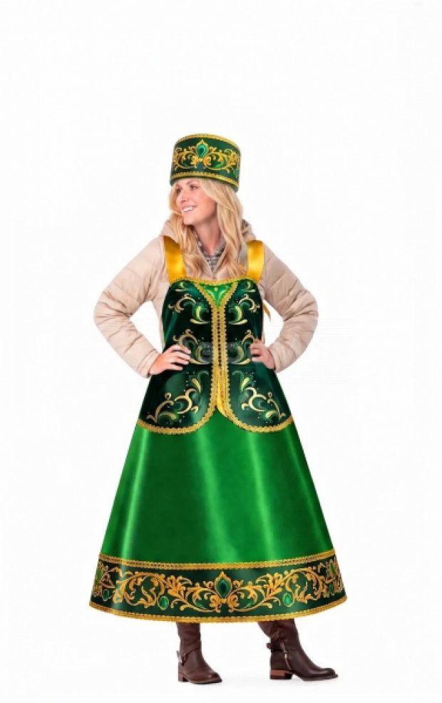 Мега кокошник