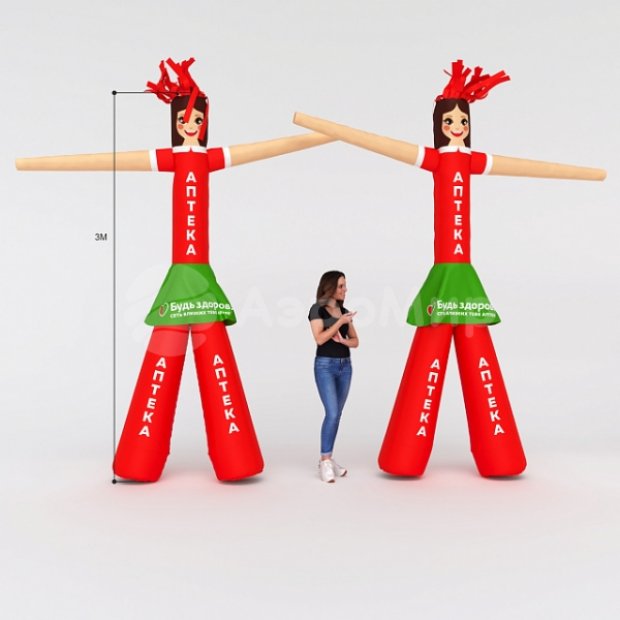 Аэромен на двух ногах — сложный