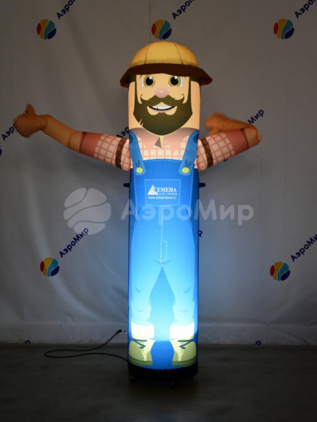 Аэромен машет рукой — сложный