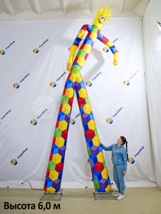 Аэромен на двух ногах — с логотипом