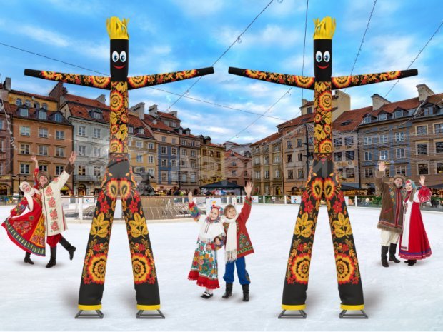 Аэромен Хохлома