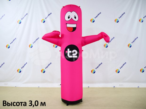 Аэромен машет рукой — простой