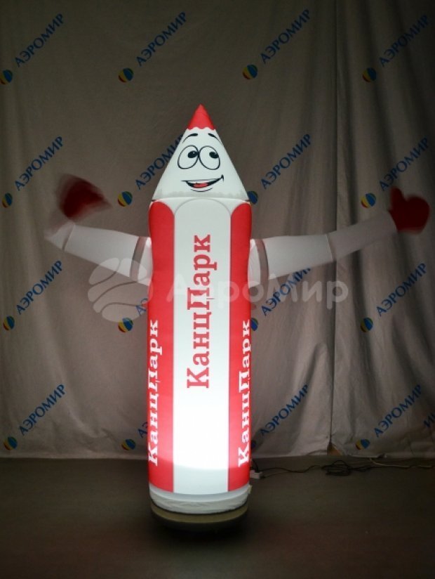 Аэромен машет рукой — сложный