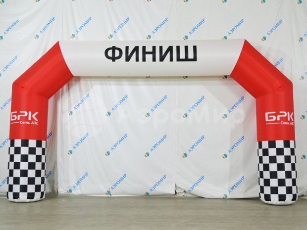 Надувная арка трапеция полная запечатка