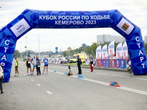 Арка полноцветная надувная, брендированная, Кемерово.