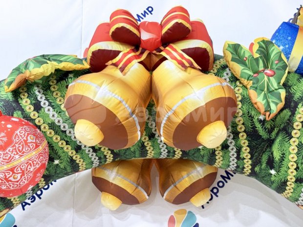 Надувная круглая арка Комбинированная