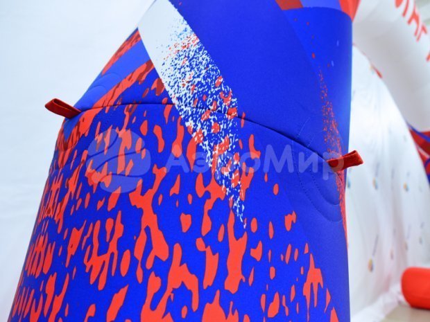 Круглая на опорах Лайт, с лентой