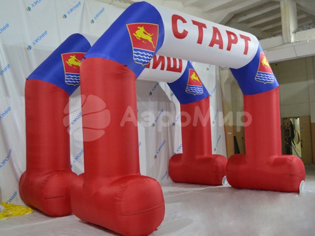 Трапеция на опорах