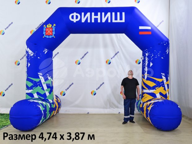 Трапеция на опорах