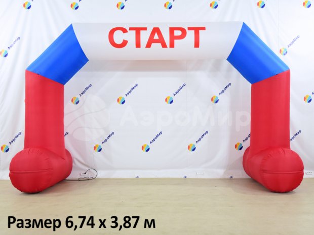 Трапеция на опорах