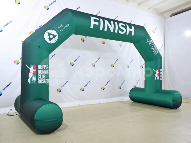 Трапеция на опорах, полноцветная