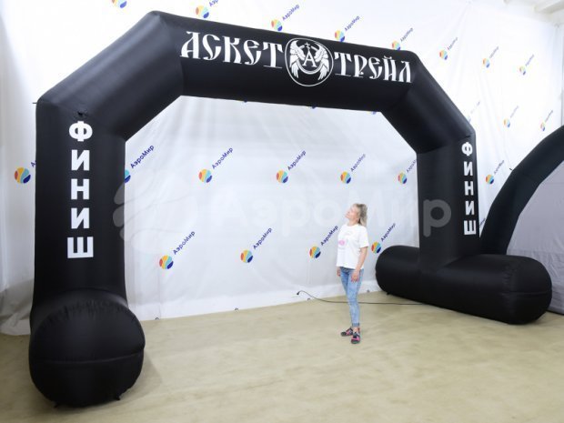 Трапеция на опорах, полноцветная