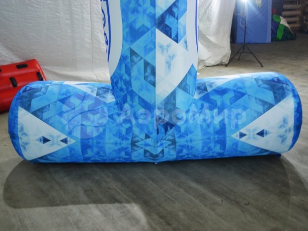 Трапеция на опорах, полноцветная