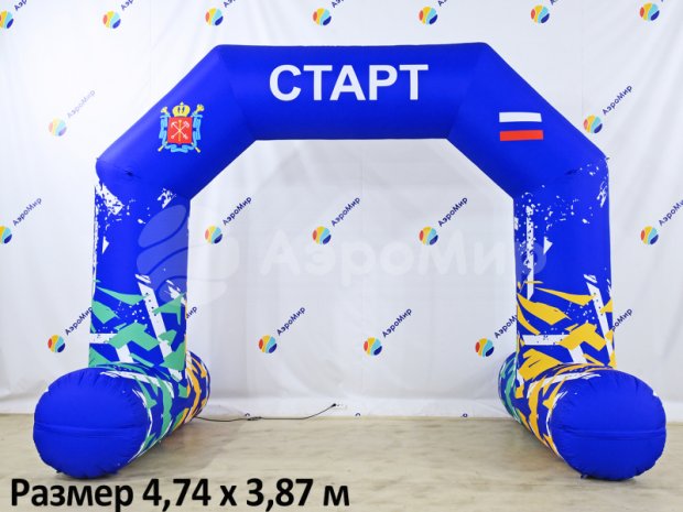 Трапеция на опорах