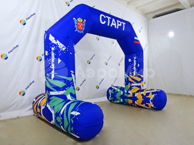 Трапеция на опорах