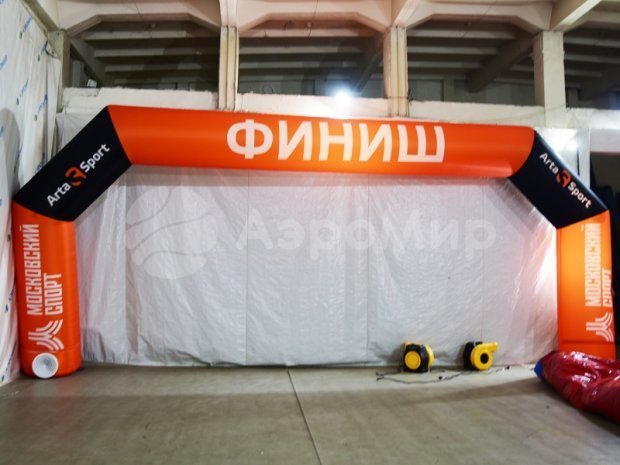 Надувная арка трапеция полная запечатка