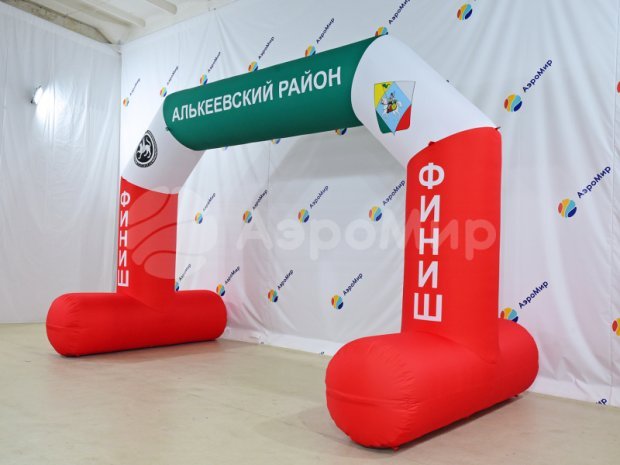 Трапеция на опорах, полноцветная