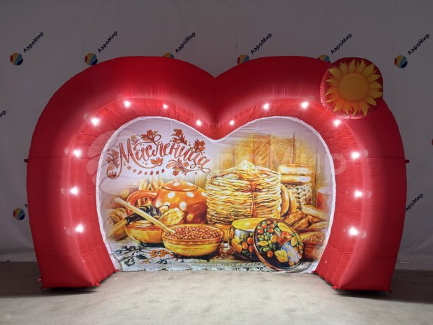 Фотозона праздничная с баннером