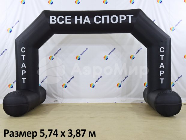 Трапеция на опорах