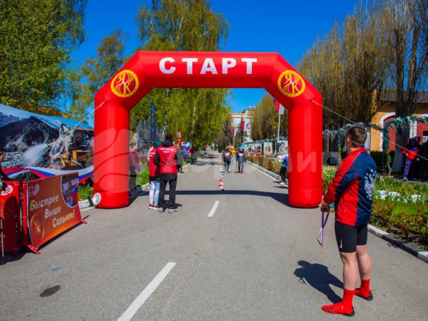 Арка спортивная брендированная, Калининград.