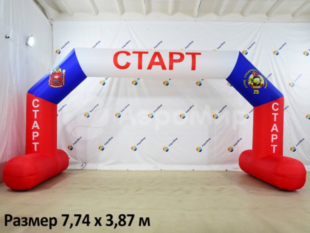 Трапеция на опорах