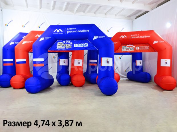 Трапеция на опорах