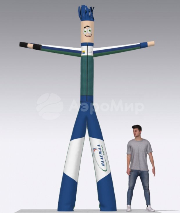 Аэромен на двух ногах — сложный