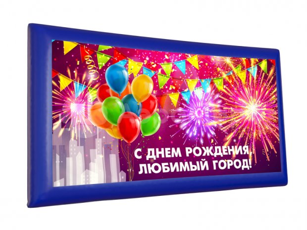 Надувной билборд