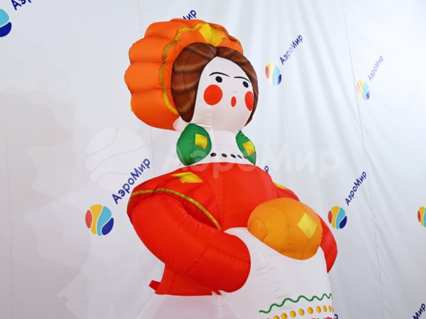 Барыня, дымковская игрушка