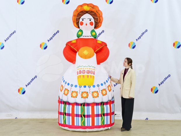 Барыня, дымковская игрушка