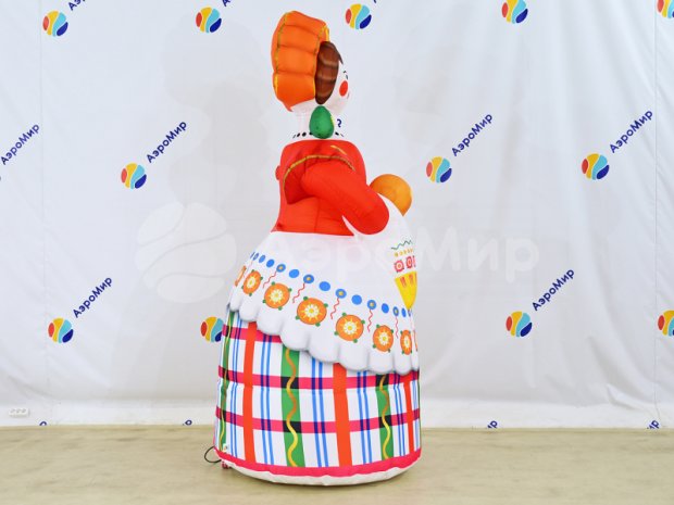 Барыня, дымковская игрушка